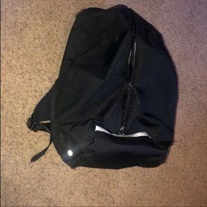 Black Lululemon backpack